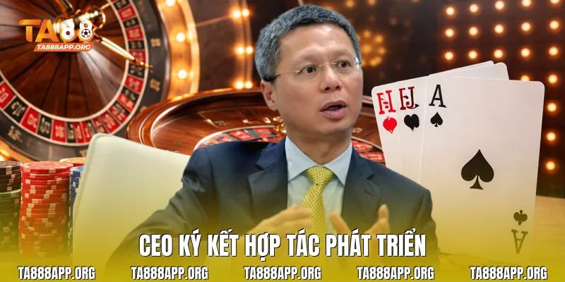 CEO ký kết hợp tác phát triển